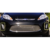 T-Rex Truck Products Bumper Grille Insert Mesh Polished Silver Stainless Steel - 11588