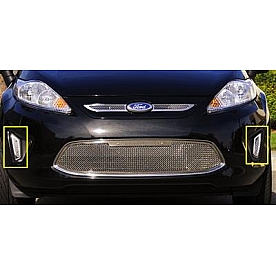 T-Rex Truck Products Bumper Grille Insert Mesh Polished Silver Stainless Steel - 11588