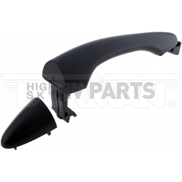 Help! By Dorman Exterior Door Handle - Plastic Black Single - 96670