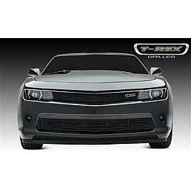 T-Rex Truck Products Bumper Grille Insert Horizontal Bar Powder Coated Black Billet Aluminum - 25031B