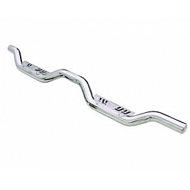 Lund International Nerf Bar 3 Inch Stainless Steel Round - 26510011