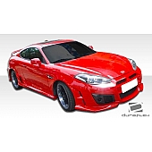 Extreme Dimensions Side Skirt - Primered Fiberglass Reinforced Plastic Black Set of 2 - 107444