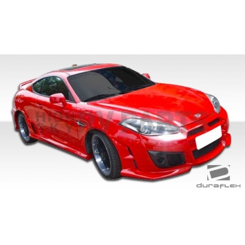 Extreme Dimensions Side Skirt - Primered Fiberglass Reinforced Plastic Black Set of 2 - 107444