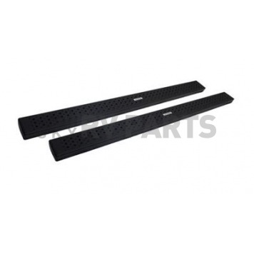 Go Rhino Running Board Black Textured Powder Coated Steel Stationary - 660387T