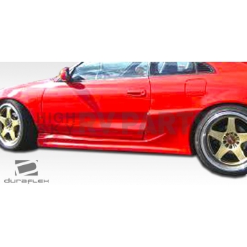 Extreme Dimensions Side Skirt - Primered Fiberglass Reinforced Plastic Black Set of 2 - 107084