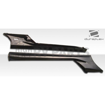 Extreme Dimensions Side Skirt - Primered Fiberglass Reinforced Plastic Black Set of 2 - 107084-1