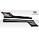 Extreme Dimensions Side Skirt - Primered Fiberglass Reinforced Plastic Black Set of 2 - 107084