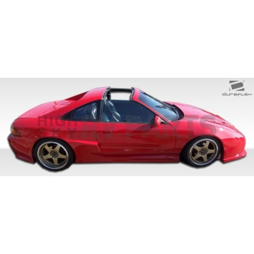 Extreme Dimensions Side Skirt - Primered Fiberglass Reinforced Plastic Black Set of 2 - 107084-2