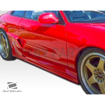 Extreme Dimensions Side Skirt - Primered Fiberglass Reinforced Plastic Black Set of 2 - 107084-6
