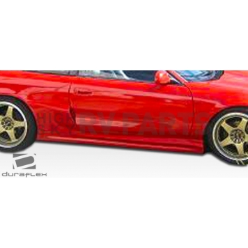 Extreme Dimensions Side Skirt - Primered Fiberglass Reinforced Plastic Black Set of 2 - 107084-8