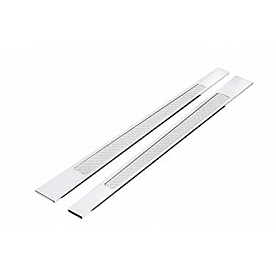 Lokar Performance Door Sill Protector - Polished Billet Aluminum Silver - DSP2000