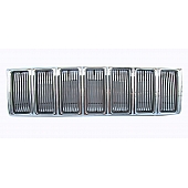 Street Scene Grille - Silver Aluminum - 95075599