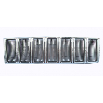 Street Scene Grille - Silver Aluminum - 95075599