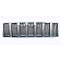 Street Scene Grille - Silver Aluminum - 95075599