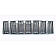 Street Scene Grille - Silver Aluminum - 95075599