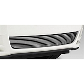 T-Rex Truck Products Bumper Grille Insert Horizontal Bar Polished Silver Aluminum - 25525