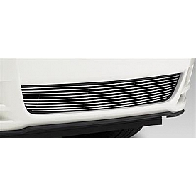 T-Rex Truck Products Bumper Grille Insert Horizontal Bar Polished Silver Aluminum - 25525