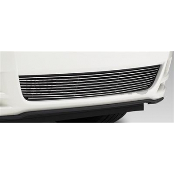 T-Rex Truck Products Bumper Grille Insert Horizontal Bar Polished Silver Aluminum - 25525