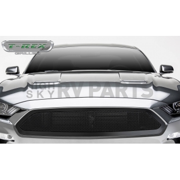 T-Rex Truck Products Grille Insert - Mesh Rectangular Powder Coated Black Steel - 51550