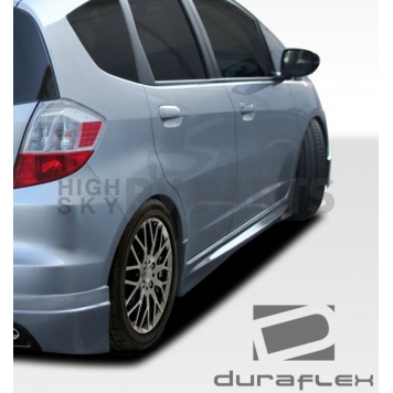 Extreme Dimensions Side Skirt - Primered Fiberglass Reinforced Plastic Black Set of 2 - 106930-1