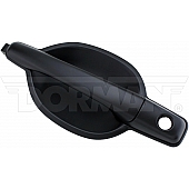 Help! By Dorman Exterior Door Handle - Plastic Black Single - 96932