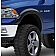EGR Fender Flare - Black ABS Textured Plastic Matte Set Of 2 - 754614F