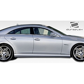 Extreme Dimensions Side Skirt - Primered Fiberglass Reinforced Plastic Black Set of 2 - 106951