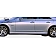 Extreme Dimensions Side Skirt - Primered Fiberglass Reinforced Plastic Black Set of 2 - 106951