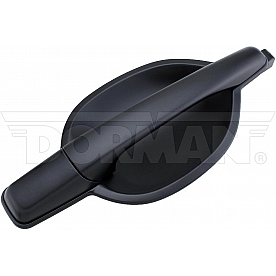 Help! By Dorman Exterior Door Handle - Plastic Black Single - 96933