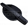 Help! By Dorman Exterior Door Handle - Plastic Black Single - 96934