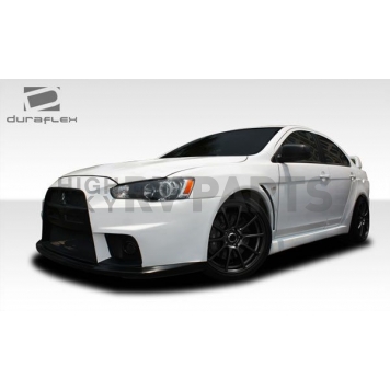 Extreme Dimensions Side Skirt - Primered Fiberglass Reinforced Plastic Black Set of 2 - 106954-2