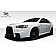 Extreme Dimensions Side Skirt - Primered Fiberglass Reinforced Plastic Black Set of 2 - 106954