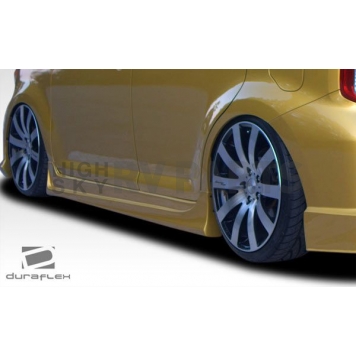 Extreme Dimensions Side Skirt - Primered Fiberglass Reinforced Plastic Black Set of 2 - 107057