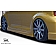 Extreme Dimensions Side Skirt - Primered Fiberglass Reinforced Plastic Black Set of 2 - 107057