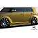 Extreme Dimensions Side Skirt - Primered Fiberglass Reinforced Plastic Black Set of 2 - 107057