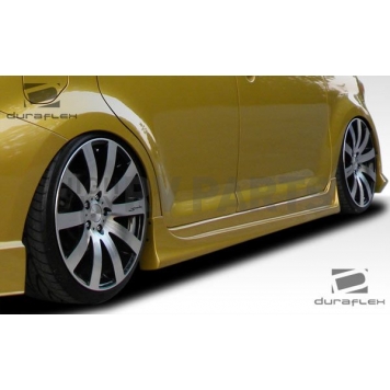 Extreme Dimensions Side Skirt - Primered Fiberglass Reinforced Plastic Black Set of 2 - 107057-3