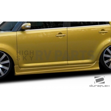 Extreme Dimensions Side Skirt - Primered Fiberglass Reinforced Plastic Black Set of 2 - 107057-4