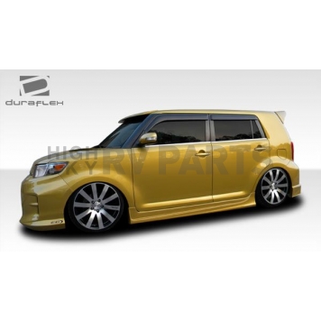 Extreme Dimensions Side Skirt - Primered Fiberglass Reinforced Plastic Black Set of 2 - 107057-5