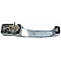Help! By Dorman Exterior Door Handle - Plastic Silver Single - 93556