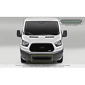 T-Rex Truck Products Bumper Grille Insert Overlay Powder Coated Black Aluminum - 6255751