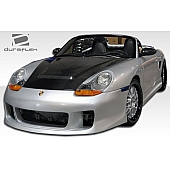 Extreme Dimensions Side Skirt - Primered Fiberglass Reinforced Plastic Black Set of 2 - 104993
