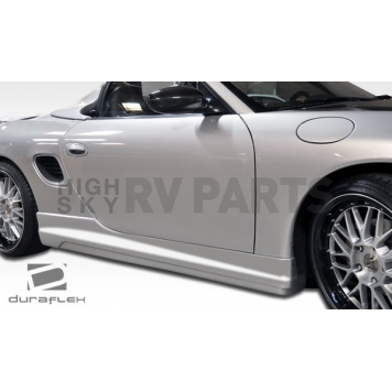 Extreme Dimensions Side Skirt - Primered Fiberglass Reinforced Plastic Black Set of 2 - 104993-1