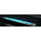 Recon Accessories Door Sill Protector - Aluminum Black Set Of 2 - 264121FDBR