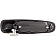 Help! By Dorman Exterior Door Handle - Plastic Black Single - 93560