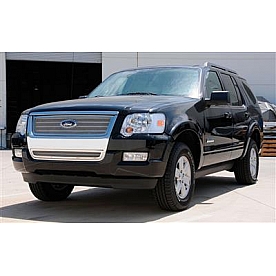 T-Rex Truck Products Bumper Grille Insert Mesh Polished Silver Stainless Steel - 55659