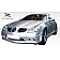 Extreme Dimensions Side Skirt - Primered Fiberglass Reinforced Plastic Black Set of 4 - 105091