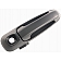 Help! By Dorman Exterior Door Handle - Plastic Black Single - 93564