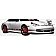 Extreme Dimensions Side Skirt - Primered Fiberglass Reinforced Plastic Black Set of 2 - 105122