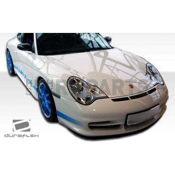 Extreme Dimensions Side Skirt - Primered Fiberglass Reinforced Plastic Black Set of 2 - 105122-2