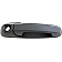 Help! By Dorman Exterior Door Handle - Plastic Black Single - 93565